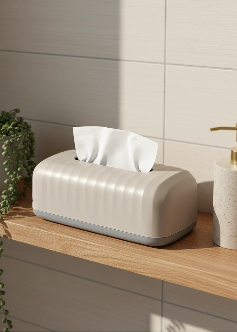 Museo Tissue Box - Beige - Image 4