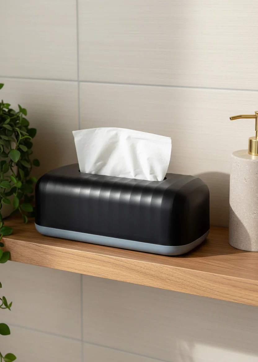 Museo Tissue Box - Black - Image 4