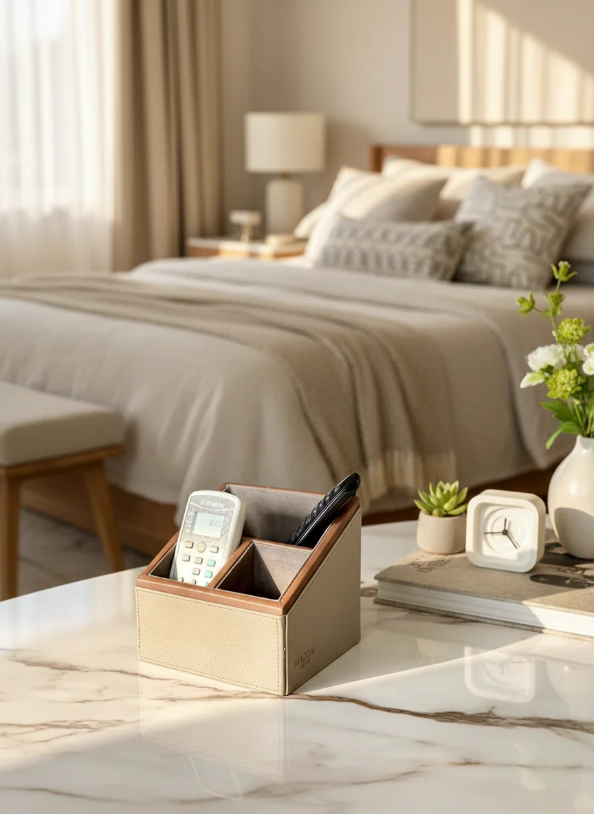 Naples Taupe Remote Holder - 3 Slot - Image 7