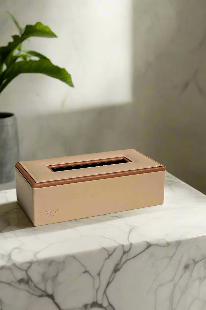 Naples Taupe Tissue Box - Image 3