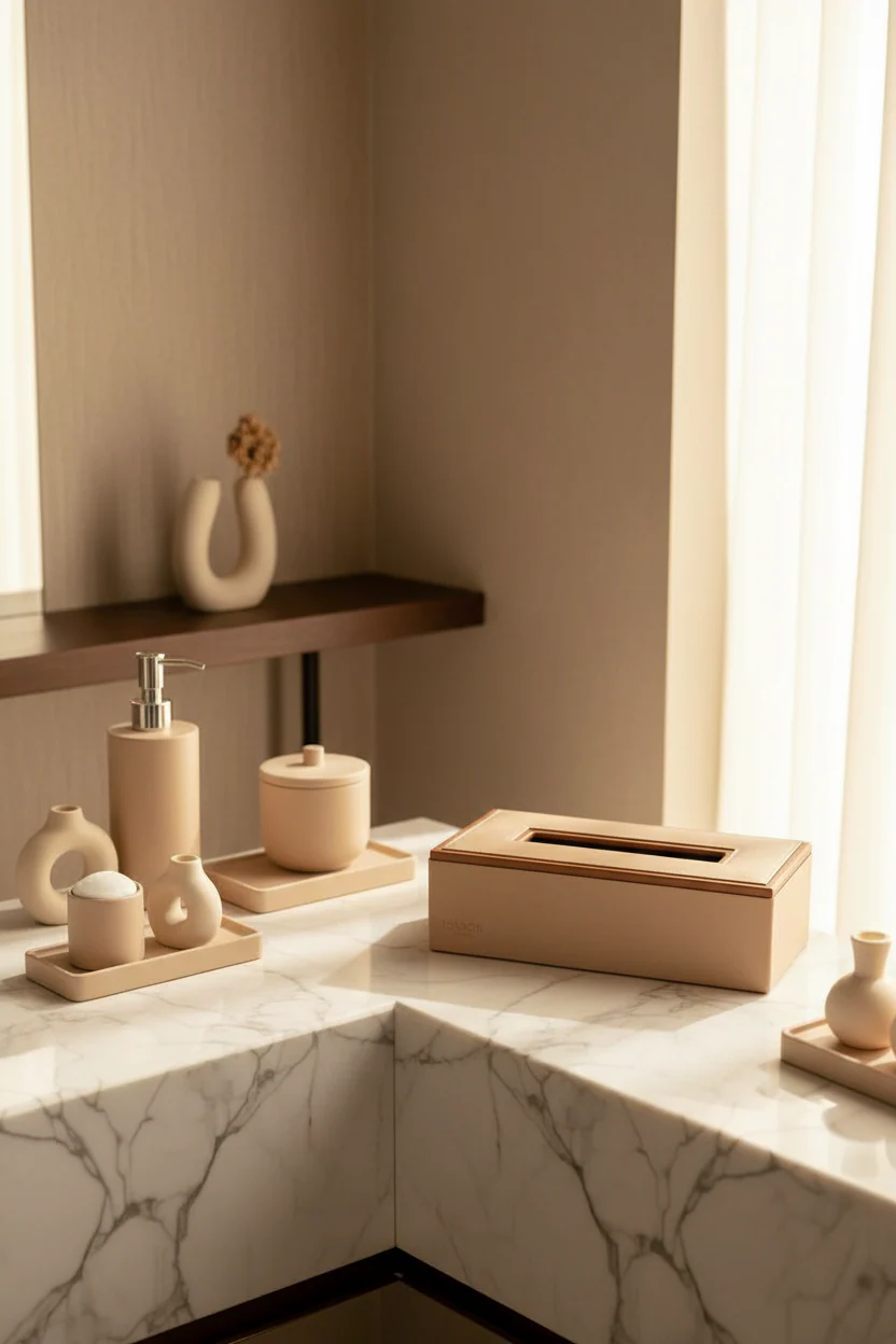 Naples Taupe Tissue Box - Image 6