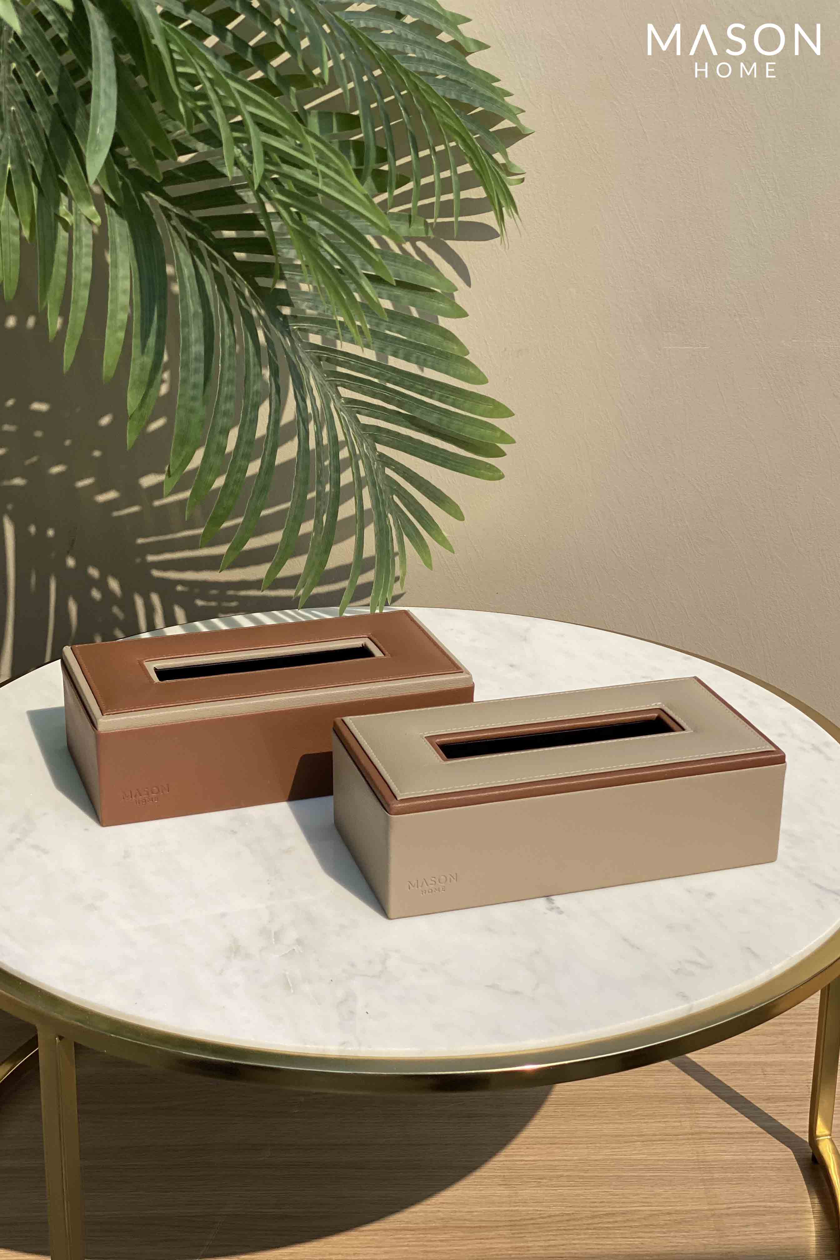 Naples Taupe Tissue Box - Image 7