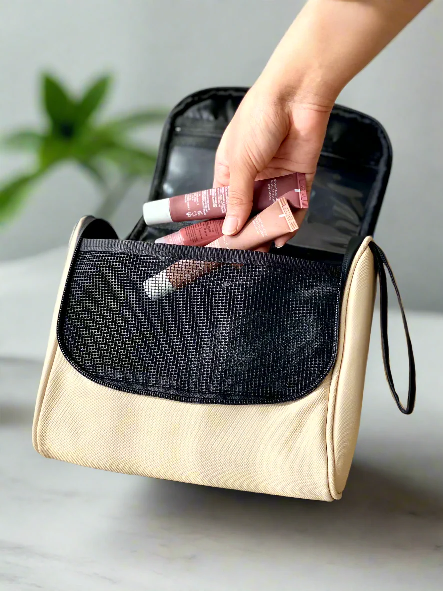 Nomad Toiletries Bag - Ivory - Image 4