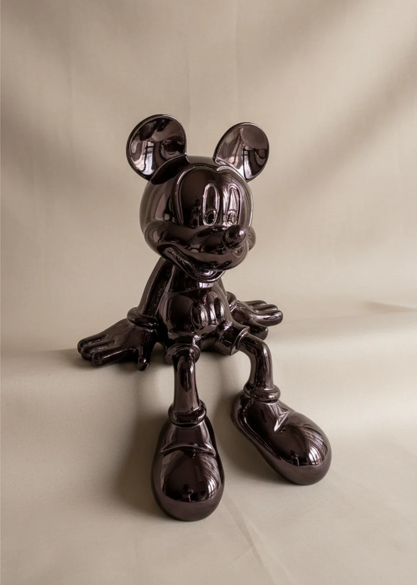 Obsidian Micky Mouse - Medium - Image 3