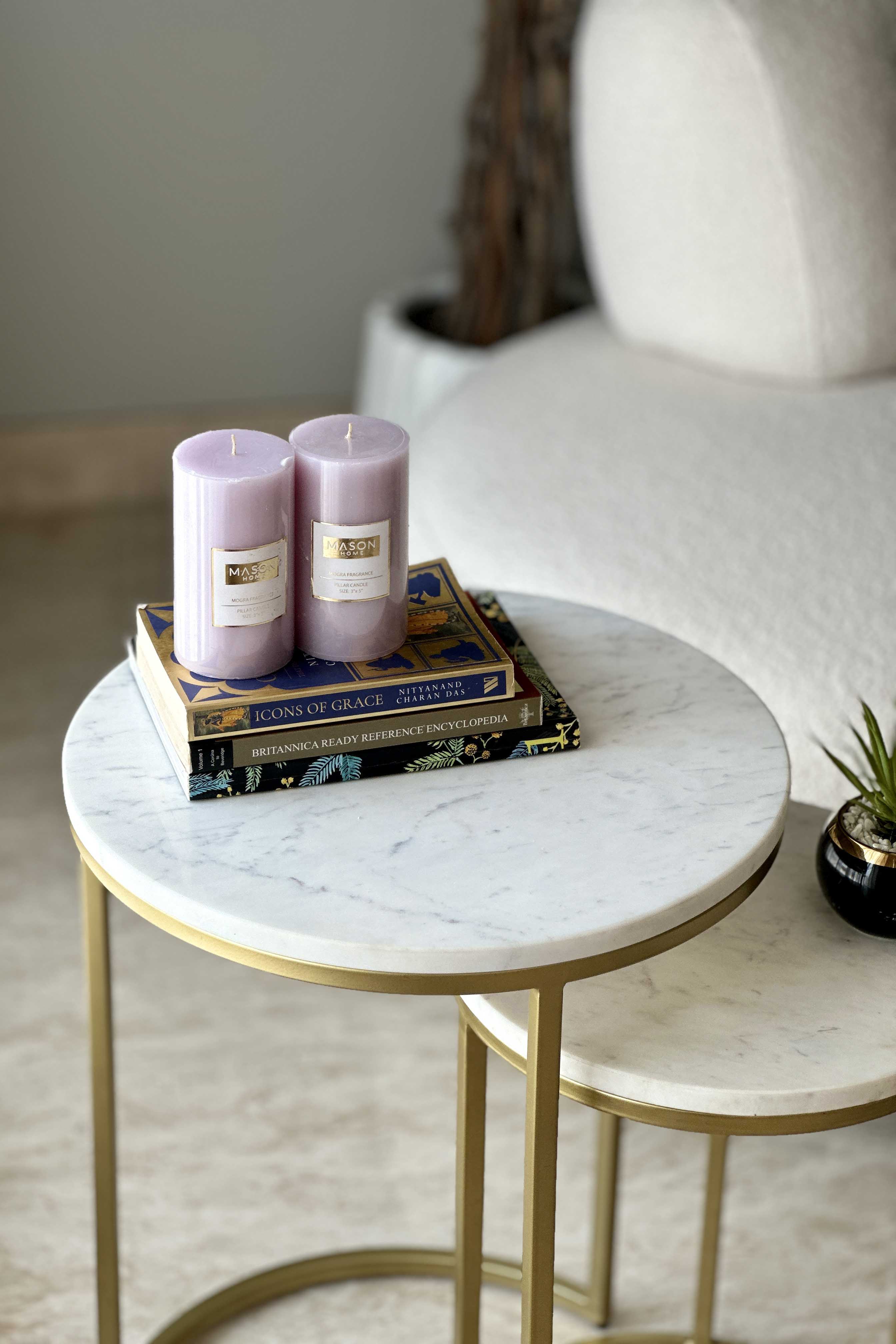 Oxford Marble Side Table (Set of 2) - Image 6