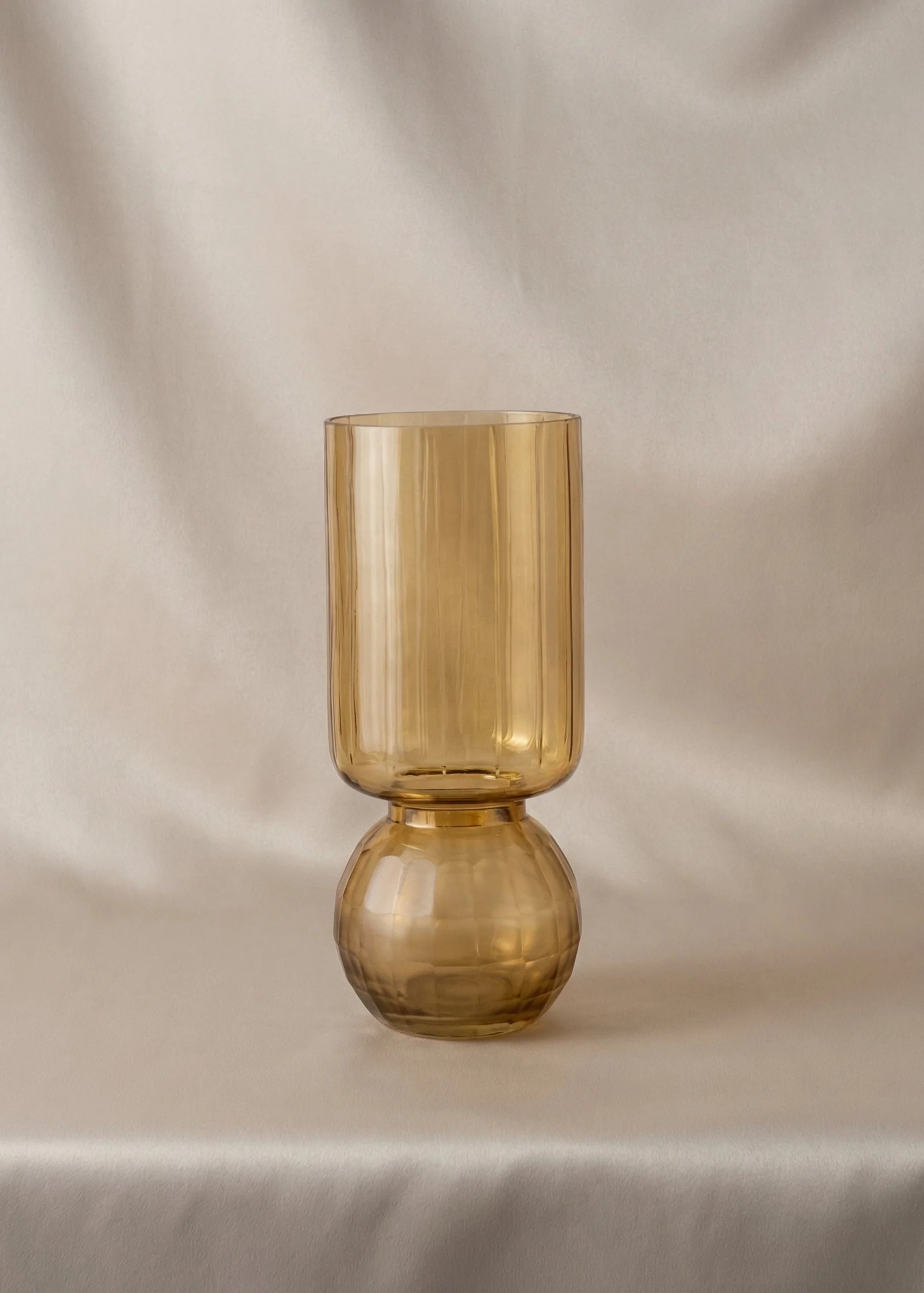 Pedestal Glass Vase – Medium - Image 3