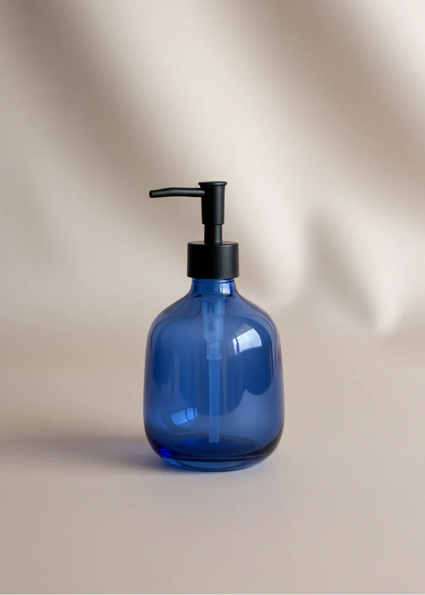 Radiant Bathroom Dispenser - Indigo Blue - Image 3