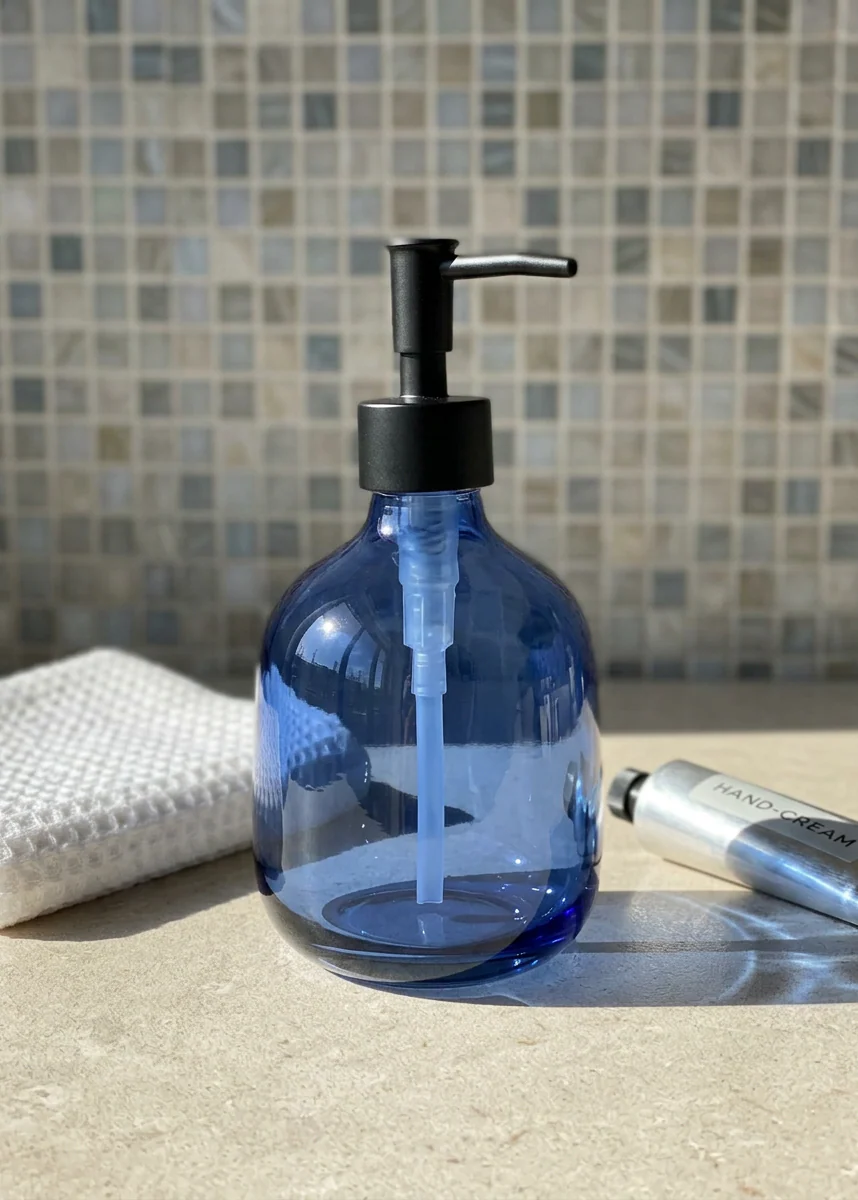 Radiant Bathroom Dispenser - Indigo Blue - Image 5