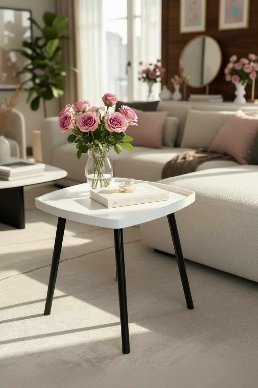 Seoul Center Table - White - Image 5