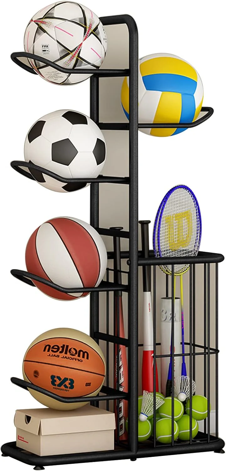 SportsNest Pro Organizer Rack_ Black - Image 3