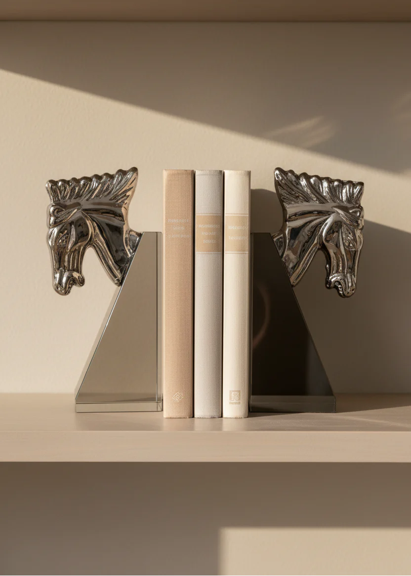 Stallion Crystal Bookend - Set of 2 - Image 4
