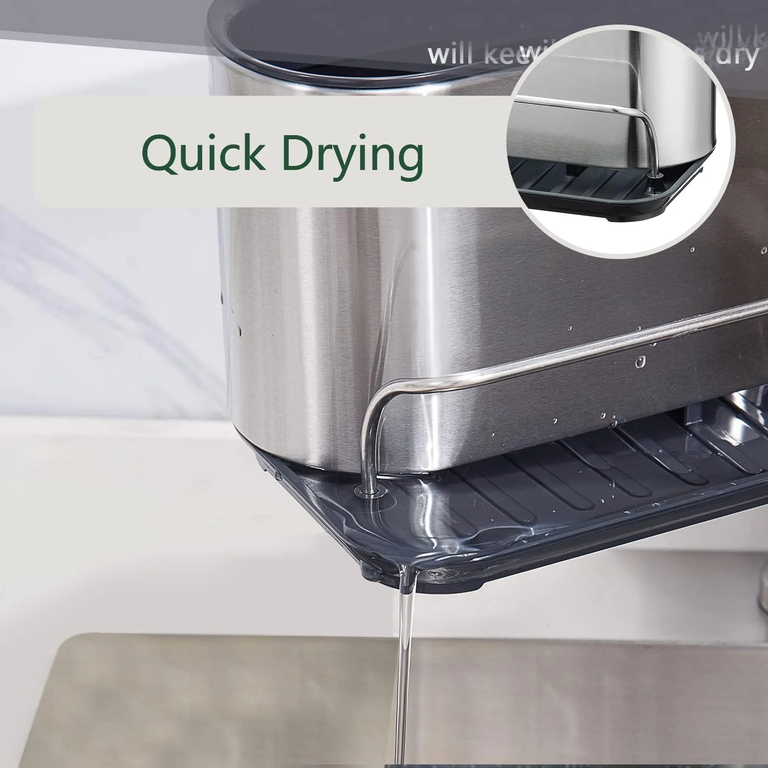Stainless Steel Sink Organizer - Image 8