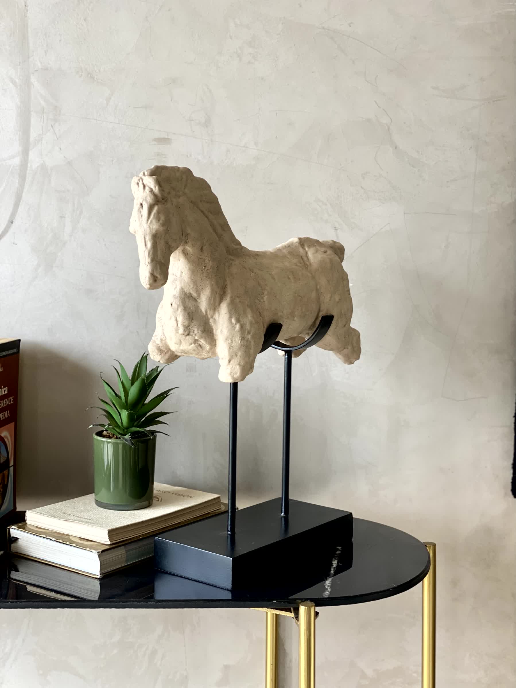 Terracotta Phantom Horse Sculpture - Image 2