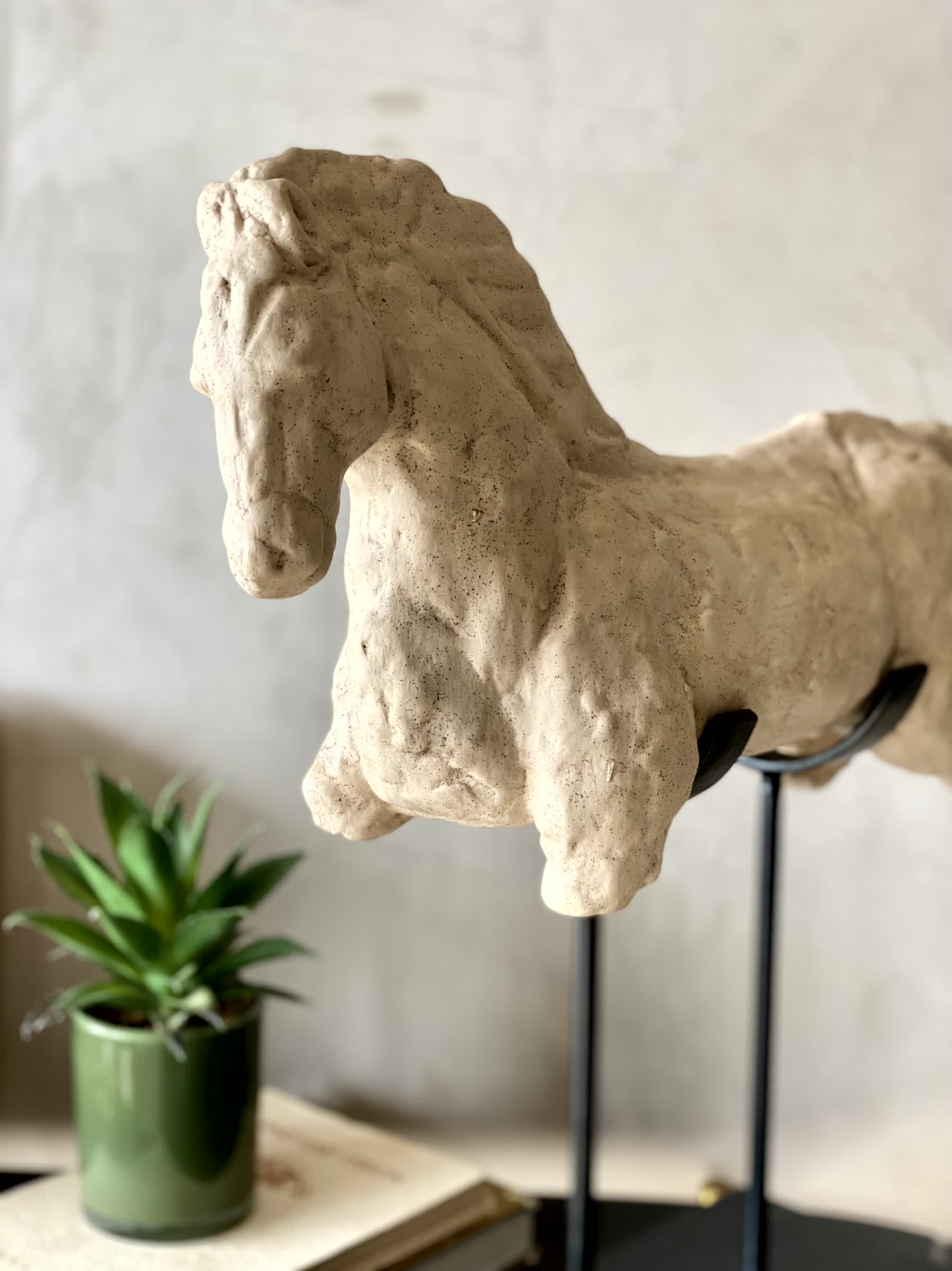 Terracotta Phantom Horse Sculpture - Image 4