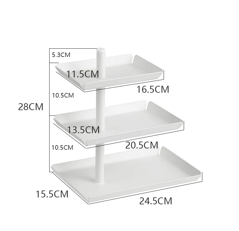 3-Tier Rotating Tray - Image 6